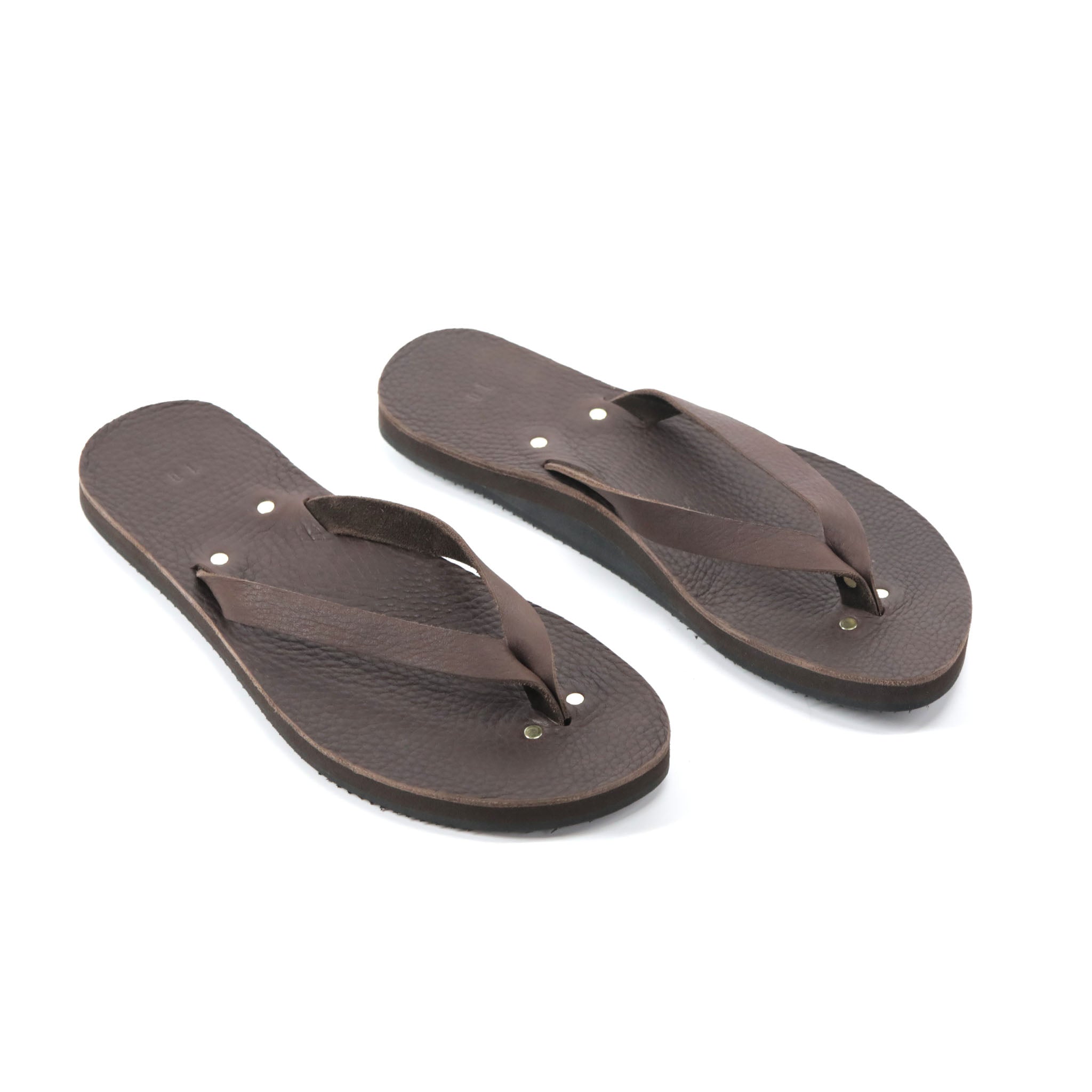 THE SANDALMAN　Model: #３ Bullhide Leather Men's Style No. 1 Bullhide (with arch) – Kiwi Sandals